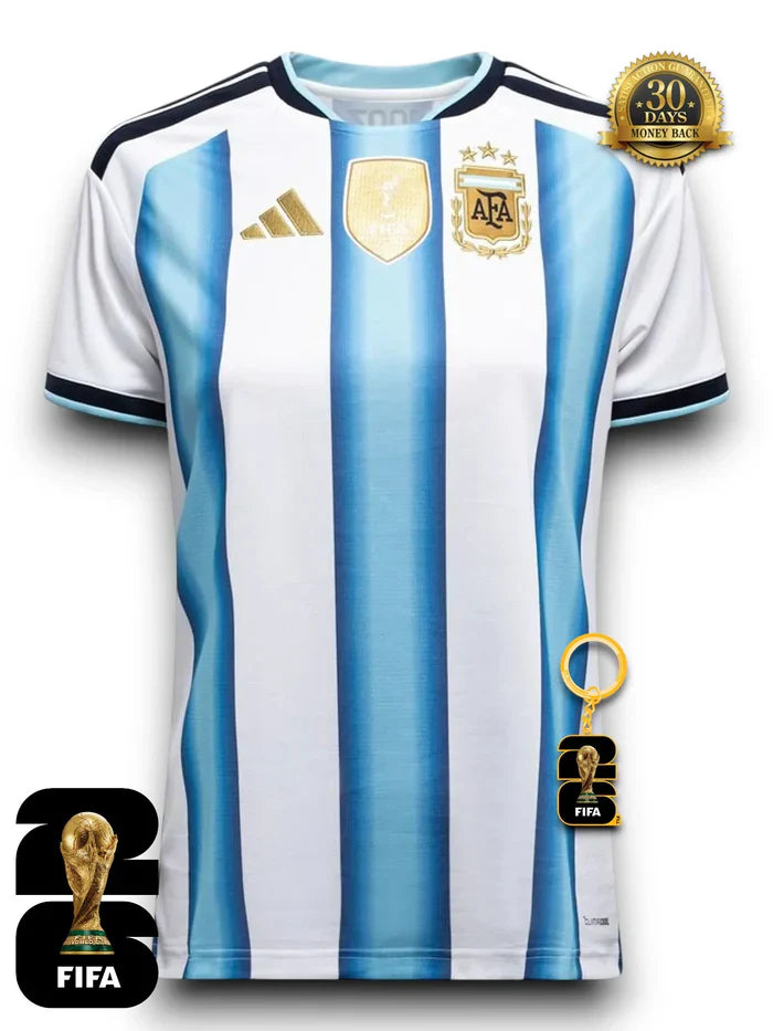 COUPLE COMBO Argentina World Cup 2026 Man + Woman Home Jersey #10 MESSI